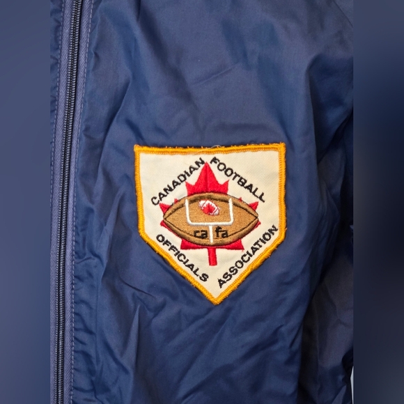 Vintage Adidas Canadian Football Windbreaker Jacket Spring Size XL 90s Y2K - Picture 8 of 11